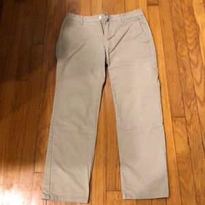 Khaki pants, Bonobos brand, slim cut, size 29 waist /32 inseam